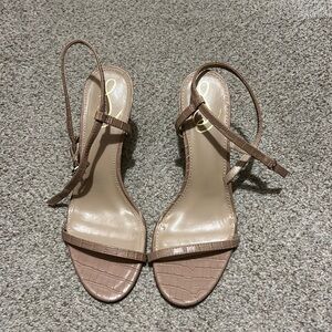 Sam Edelman Cream Heels worn once
